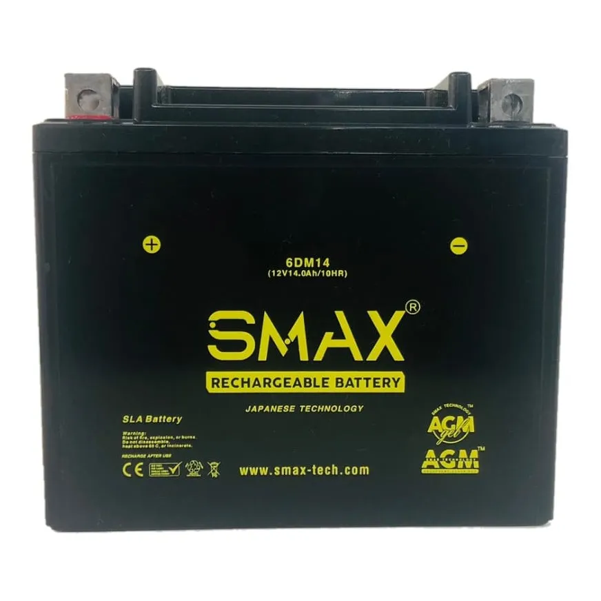 SMAX 6DM14 battery
