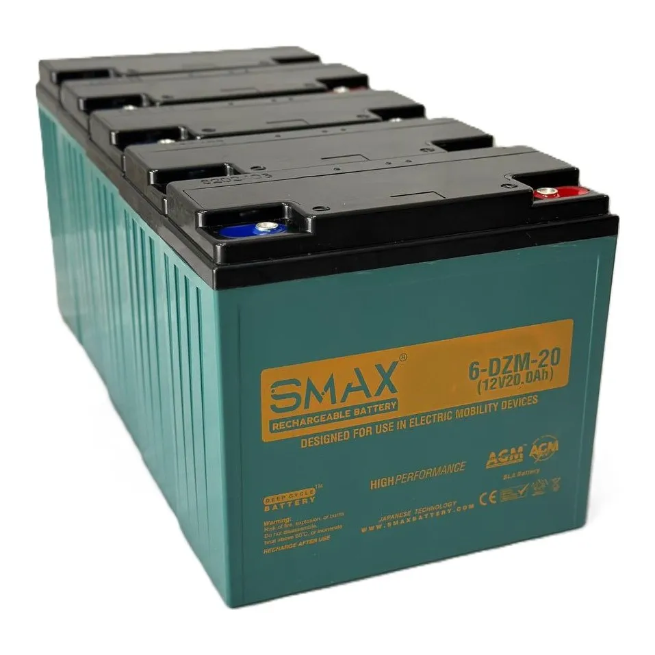 SMAX 6-DZM-20 battery