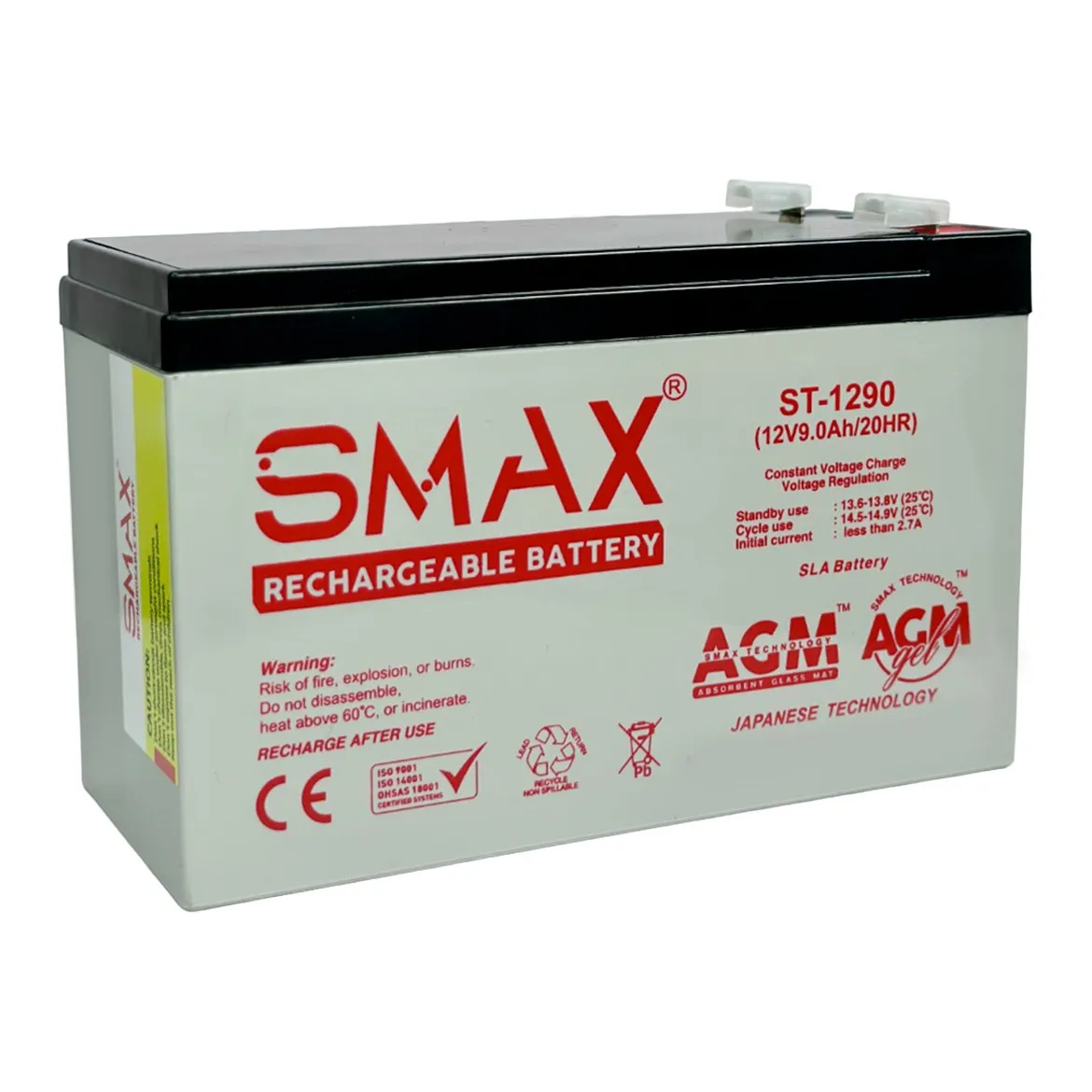 SMAX ST-1290 battery